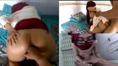 Bokep Indo Jilbab Kacamata Doggystyle Liar poster